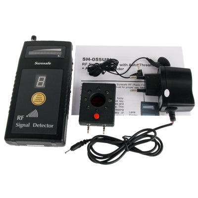 RF Signal Detector / Wireless & Wired Camera Detector / Bug Detector / Radio Frequency Devices with Digit Sensitivity Display (SH-055U8L), SH-055U8L RF Signal Detector / Wireless & Wired Camera Detector / Bug Detector / Radio Frequency Devices with Digit Sensitivity Display (SH-055U8L), SH-055U8L